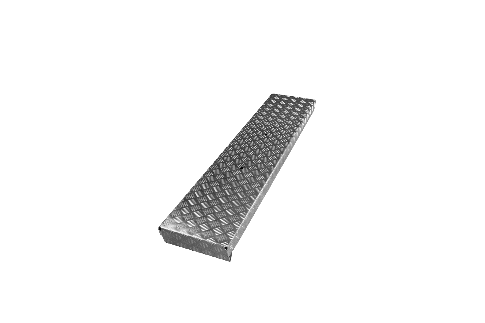 Auffahrrampe aus Aluminium von oben