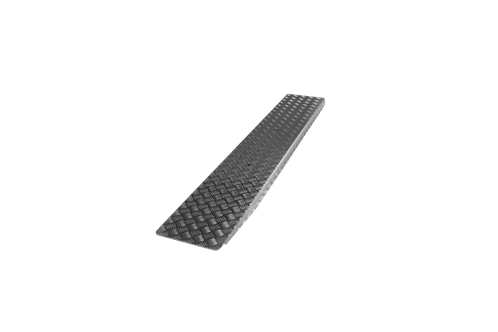 Auffahrrampe aus Aluminium von oben