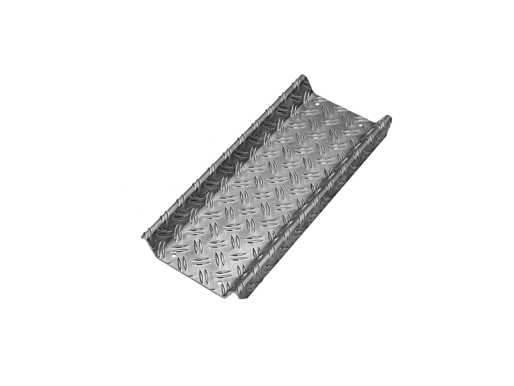 Standschiene kurz aus Aluminium - von oben